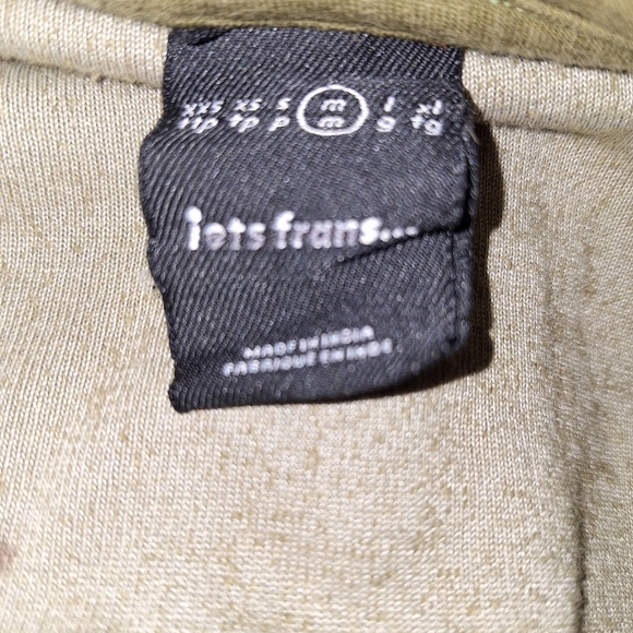 Green Cropped Fitted Hoodie with Long Sleeves - Picture 6 of 6